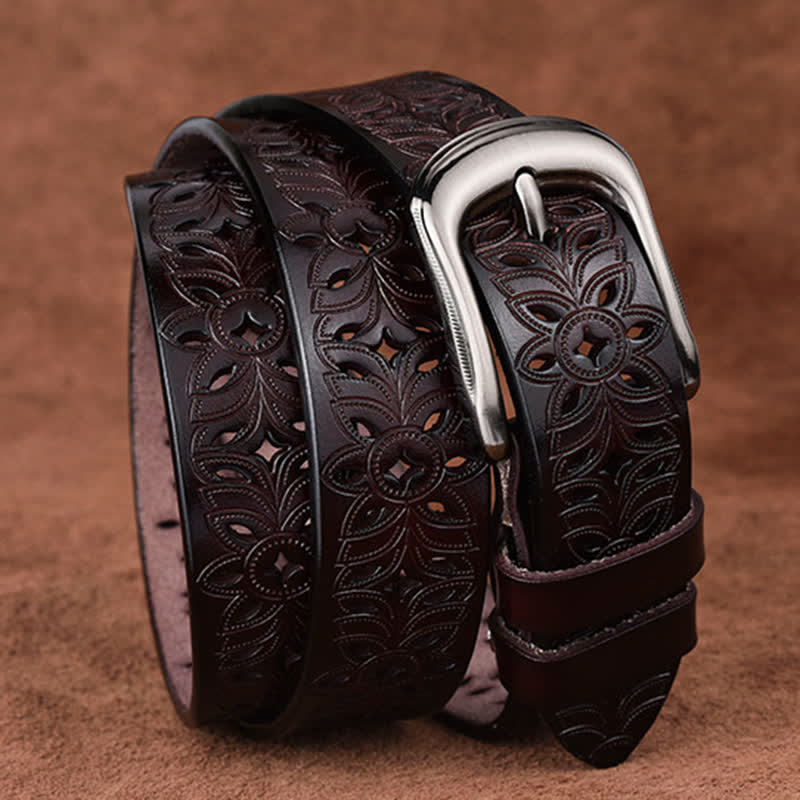Women's Exquisite Fashion Accessory Hollow Out Leather Belt - image 5