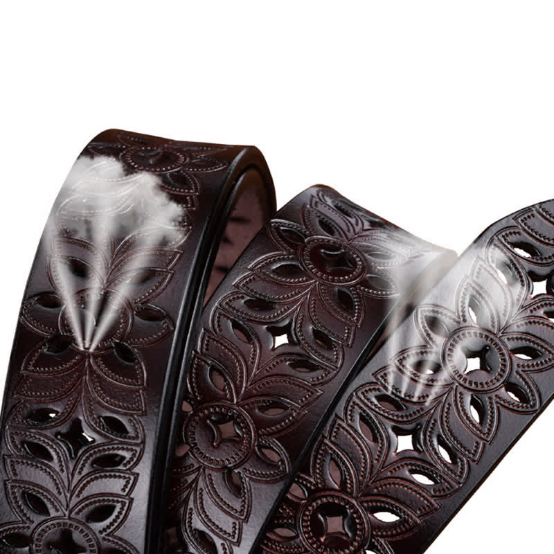Women's Exquisite Fashion Accessory Hollow Out Leather Belt - image 6