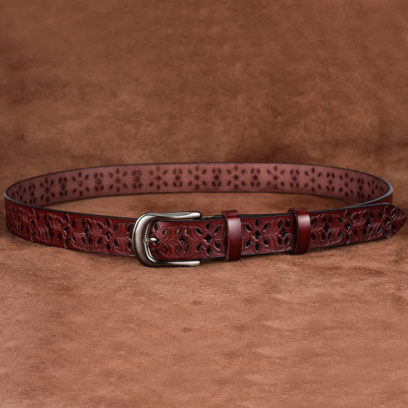 Women's Exquisite Fashion Accessory Hollow Out Leather Belt - image 3