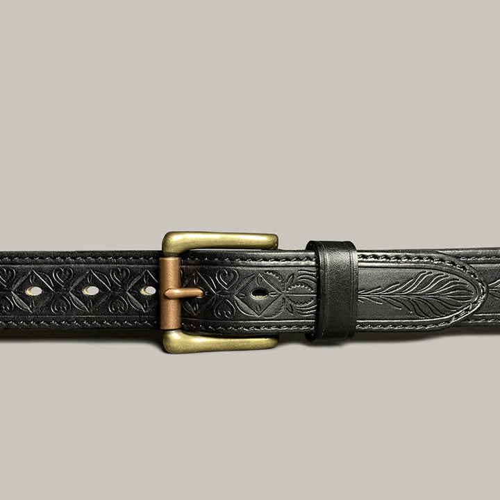 Classic Fasion Flower Printing Design Leather Belt - image 15