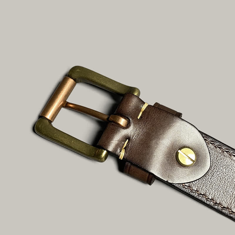 Classic Fasion Flower Printing Design Leather Belt - image 9
