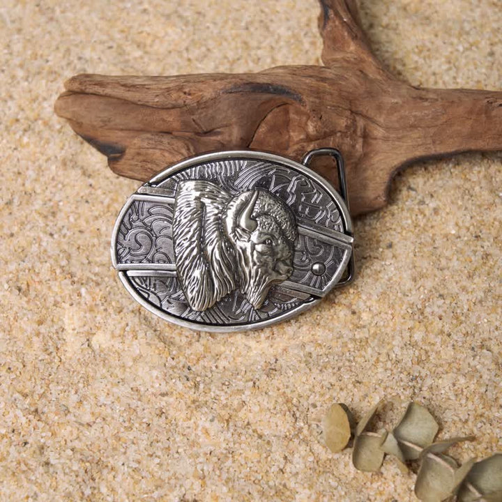Wild Life DIY Hidden Folding Knife Leather Belt Buckles Bundle Set - image 4
