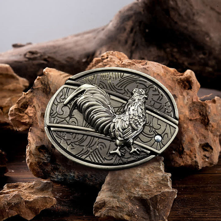 Wild Life DIY Hidden Folding Knife Leather Belt Buckles Bundle Set - image 3