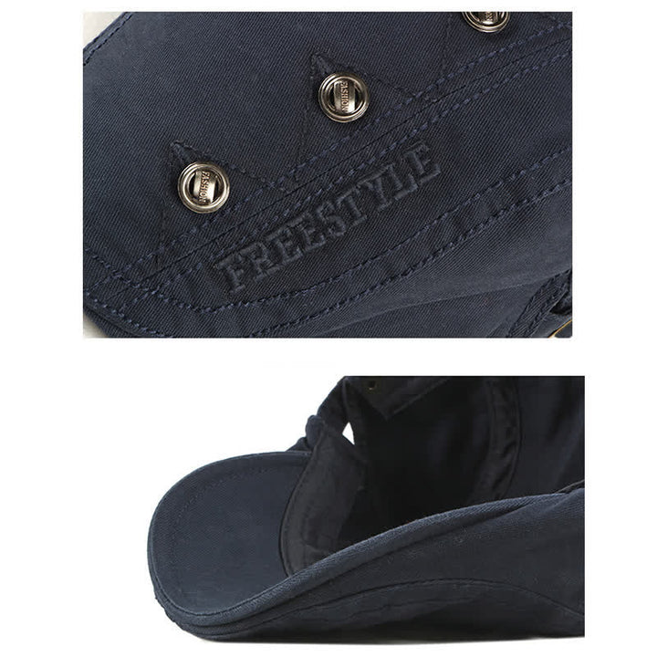 Stylish Punk Rivet Decors Flat Beret Hat - image 6