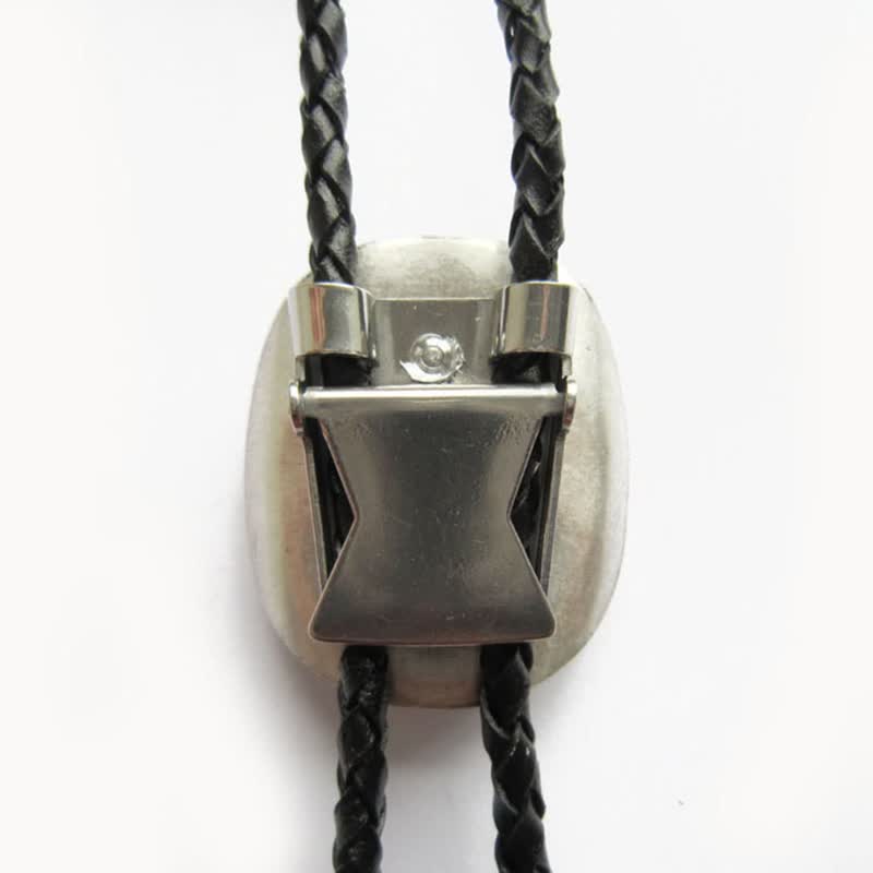 Country Cowboy Life Hat Pendant Bolo Tie - image 8