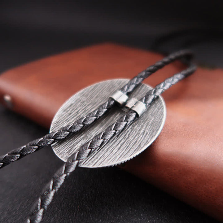 Sunburst Turquoise Western Accessory Bolo Tie - image 7
