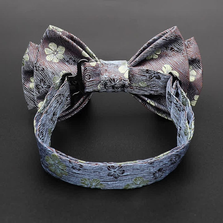 Men's Little Daisy Luxury Floral Bow Tie - image 5
