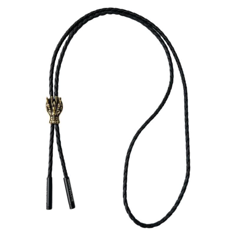 Bronze Little Dragon Head Bolo Tie - image 6