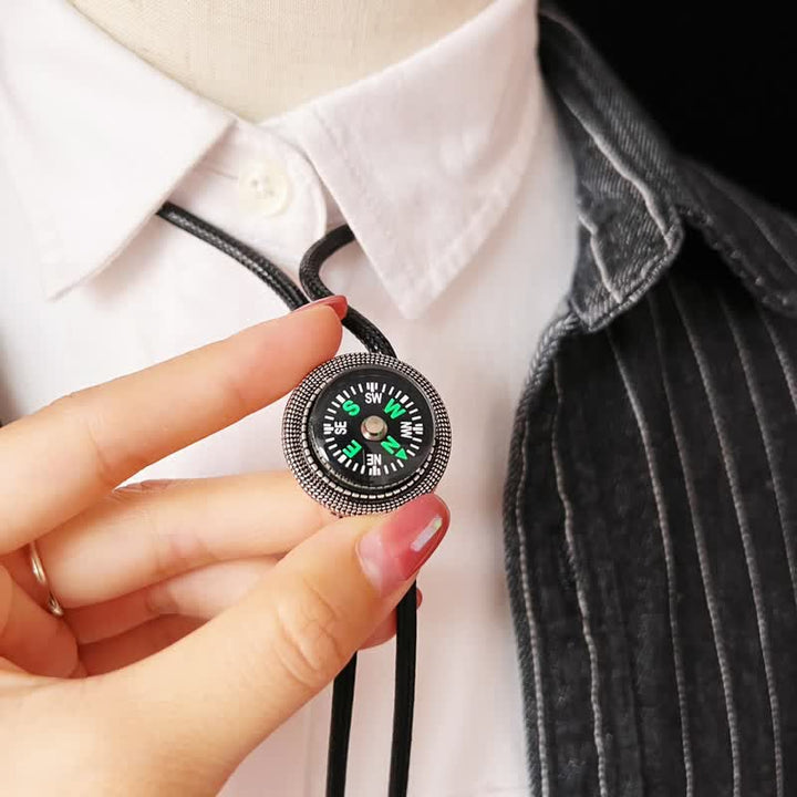 Fasion Compass Style Casual Accessory Bolo Tie - image 5