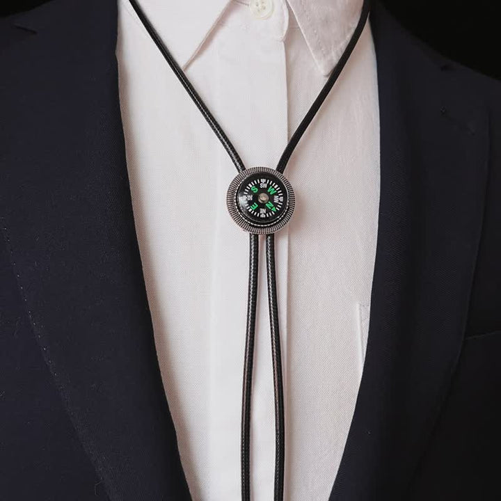 Fasion Compass Style Casual Accessory Bolo Tie - image 6