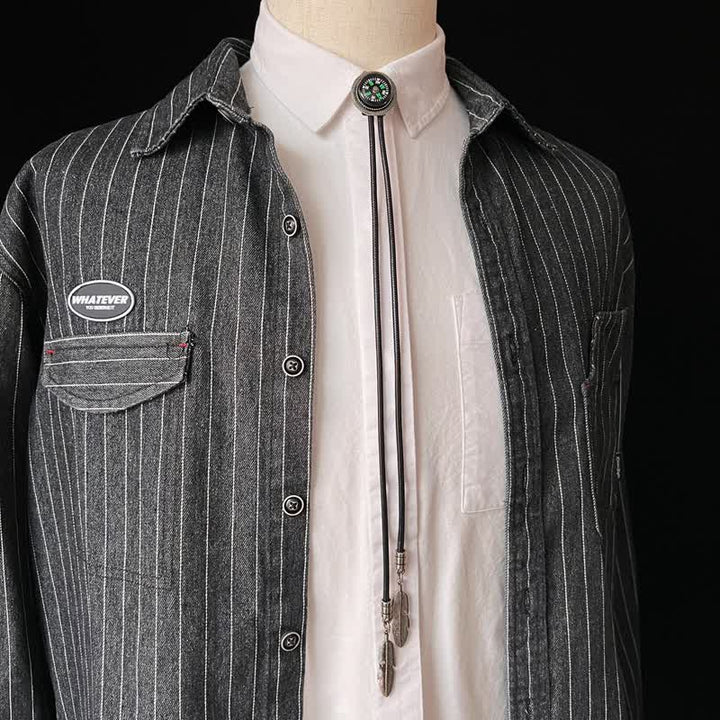 Fasion Compass Style Casual Accessory Bolo Tie - image 7