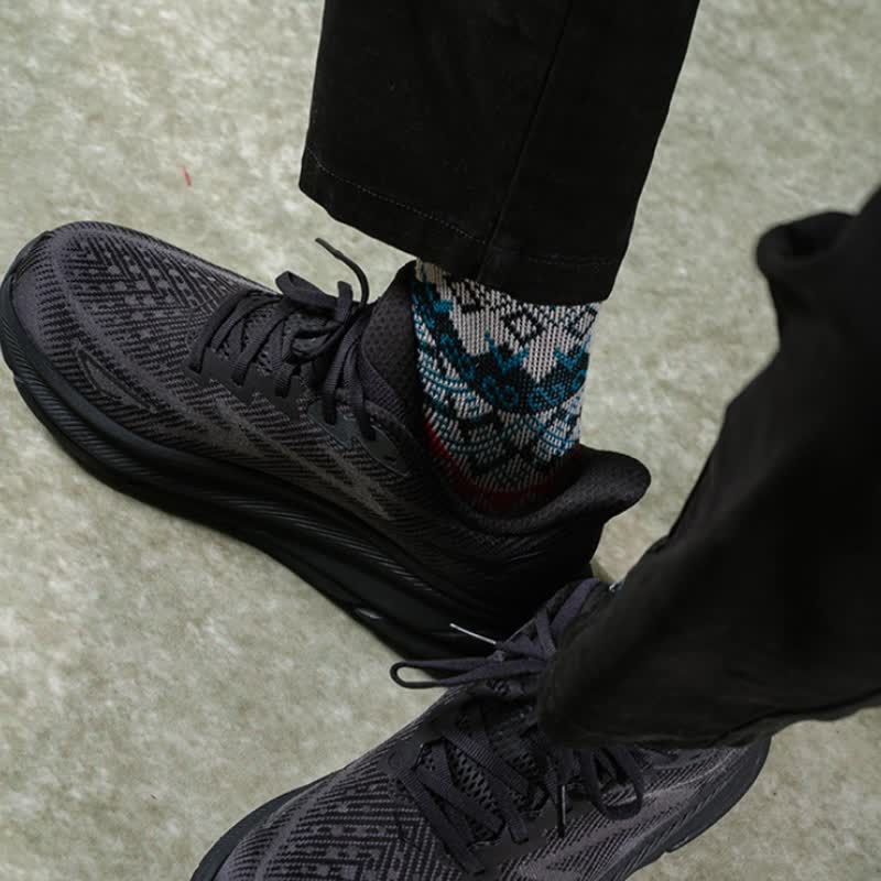 Dazzeling Retro Native Style Cotton Crew Socks - image 6