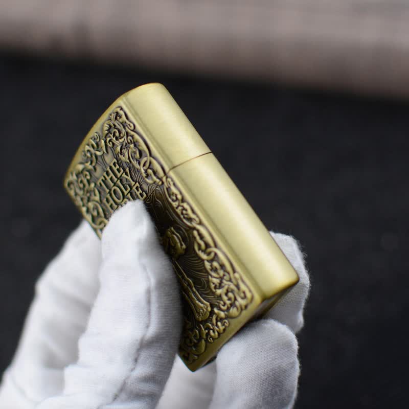 The Holy Bible Cross Grinding Wheel Refillable Butane Lighter - image 11