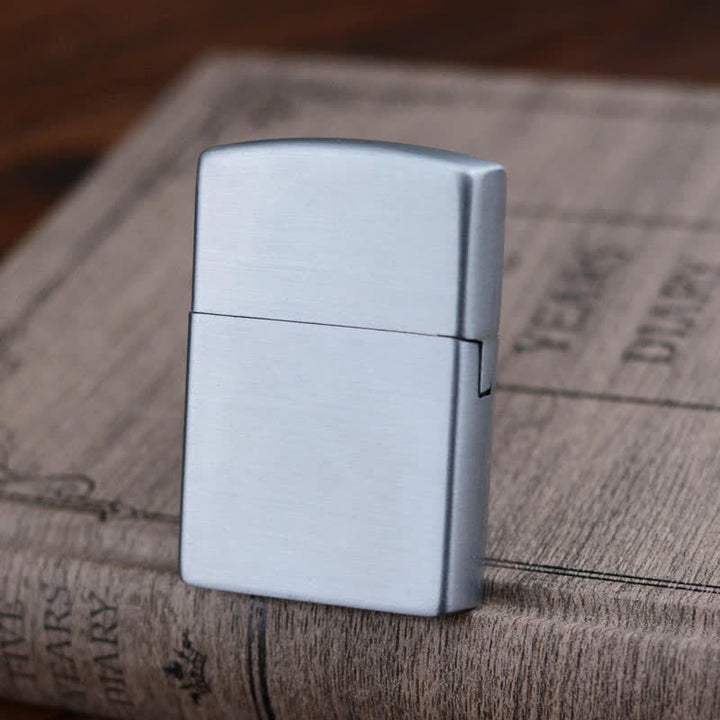 Lucky Poker Grinding Wheel Refillable Butane Lighter - image 10
