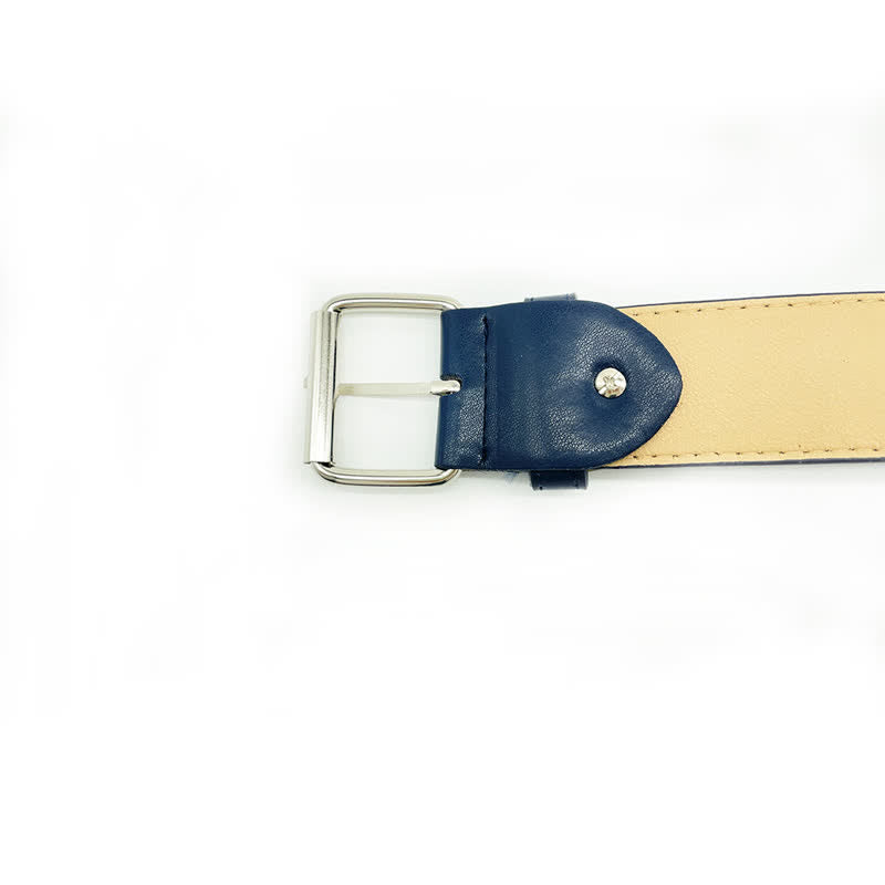 Stylish Punk Bullets Rivet Decor Leather Belt - image 6