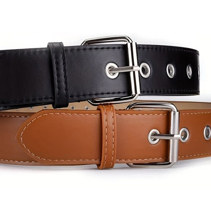 Stylish Punk Bullets Rivet Decor Leather Belt - image 2