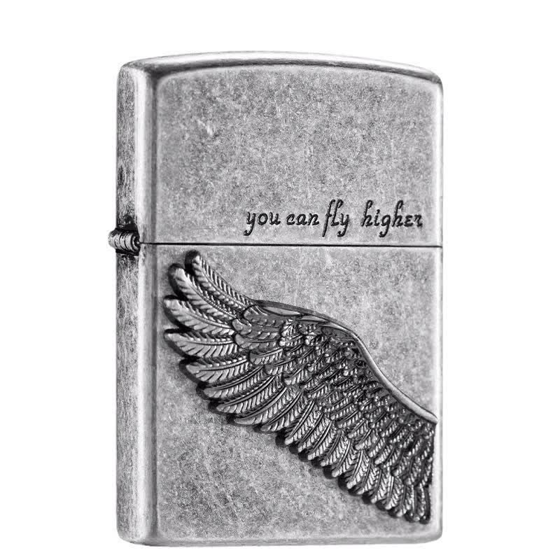 Flying Angel Wings Refillable Kerosene Lighter - image 8