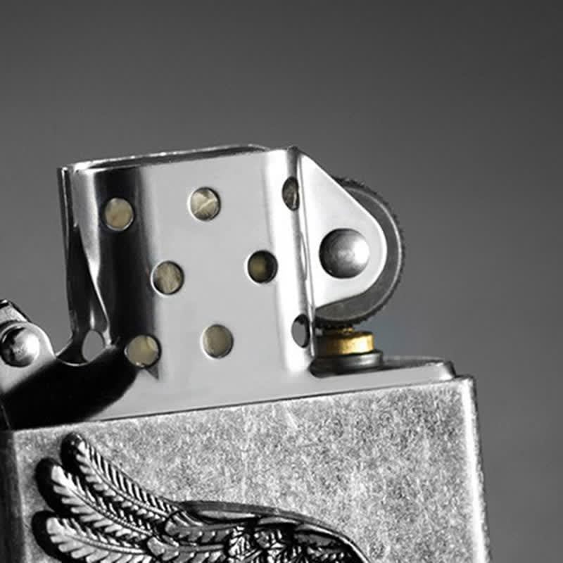 Flying Angel Wings Refillable Kerosene Lighter - image 6