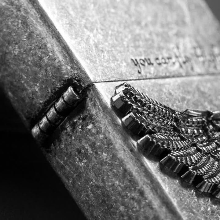 Flying Angel Wings Refillable Kerosene Lighter - image 5
