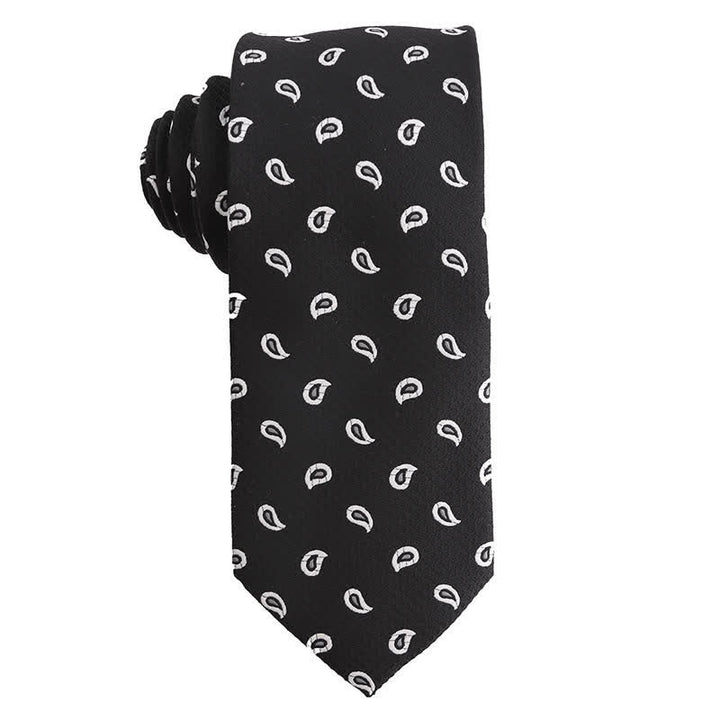 Men's Black & White Series Evening Dress Accessories Necktie - Style #7 - image 8