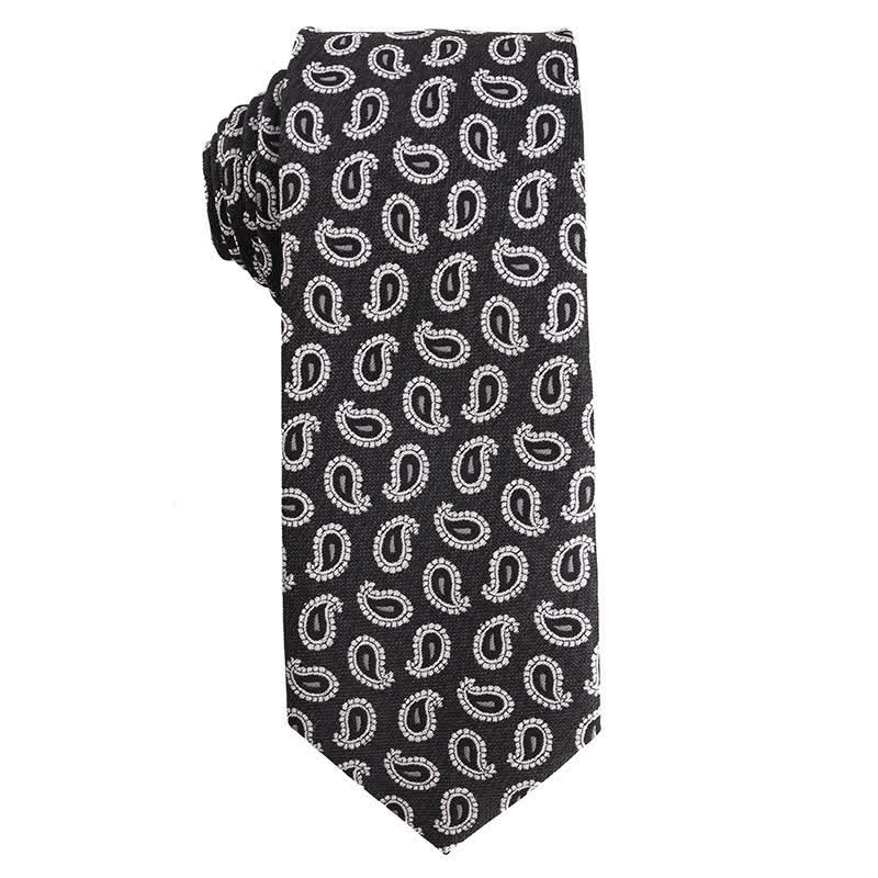 Men's Black & White Series Evening Dress Accessories Necktie - Style #3 - image 4