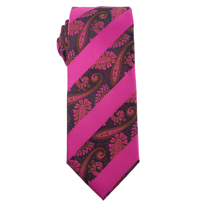 Men's Bright Purple Series Evening Dress Accessories Necktie - Style #4 - image 5