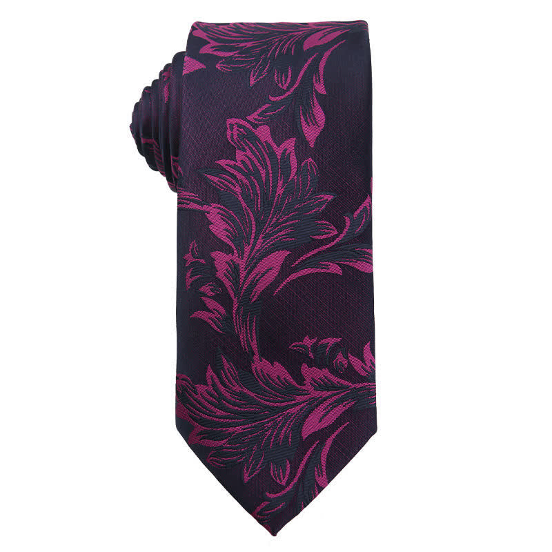 Men's Bright Purple Series Evening Dress Accessories Necktie - Style #6 - image 7