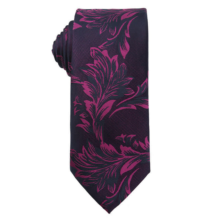 Men's Bright Purple Series Evening Dress Accessories Necktie - Style #6 - image 7