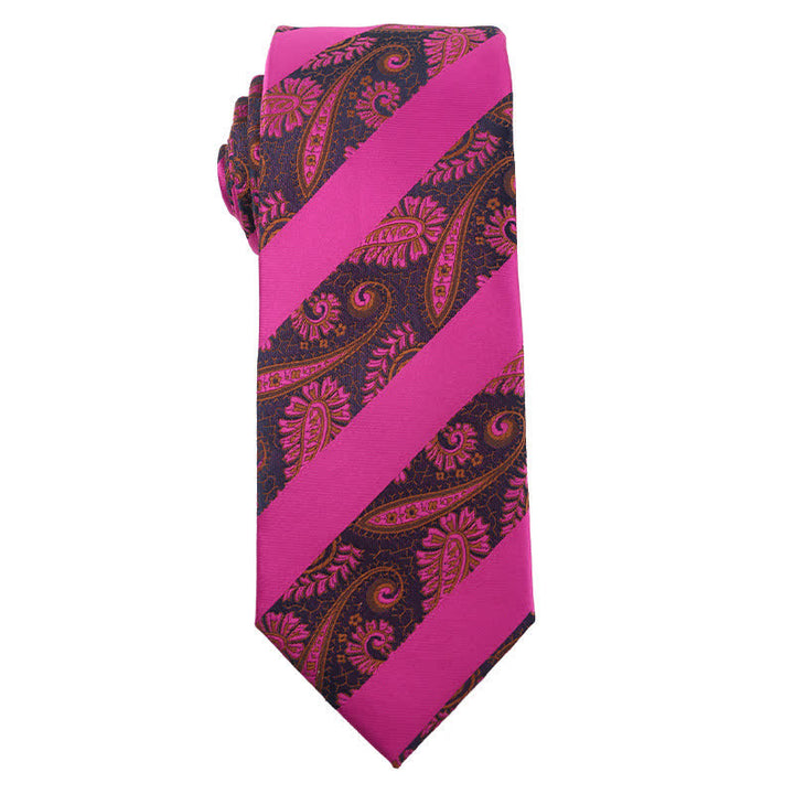 Men's Bright Purple Series Evening Dress Accessories Necktie - Style #4 - image 5