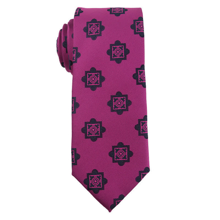 Men's Bright Purple Series Evening Dress Accessories Necktie - Style #1 - image 2