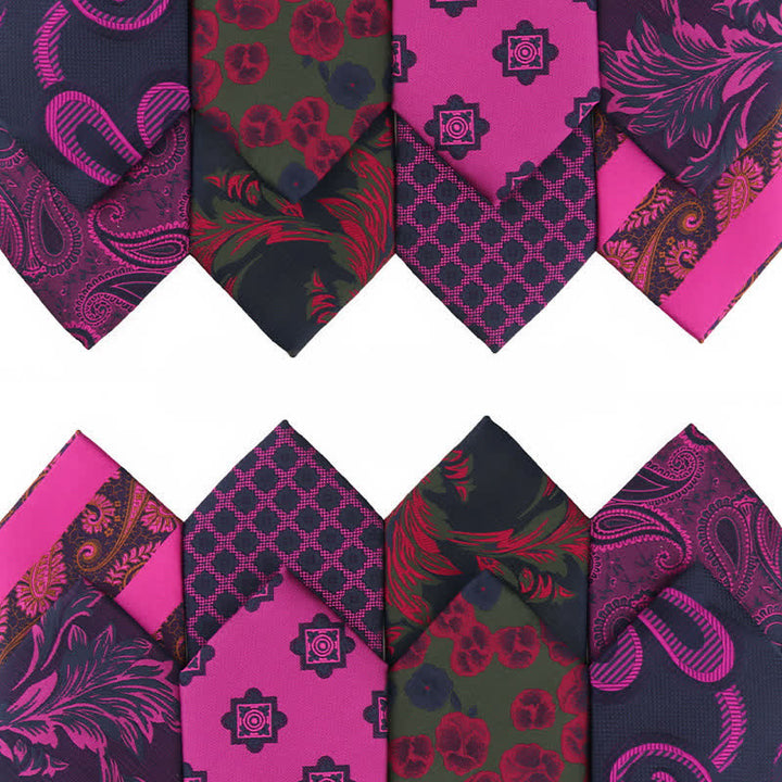 Men's Bright Purple Series Evening Dress Accessories Necktie - image 0