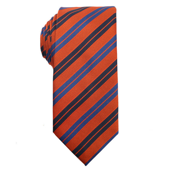 Men's Summer Orange Series Evening Dress Accessories Necktie - Style #8 - image 9