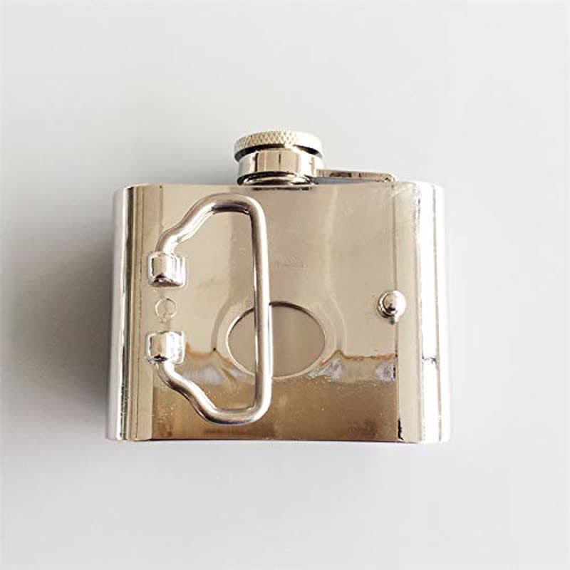 Men's DIY 2oz. Lady's Profile Leather Belt with Hidden Flask - image 1