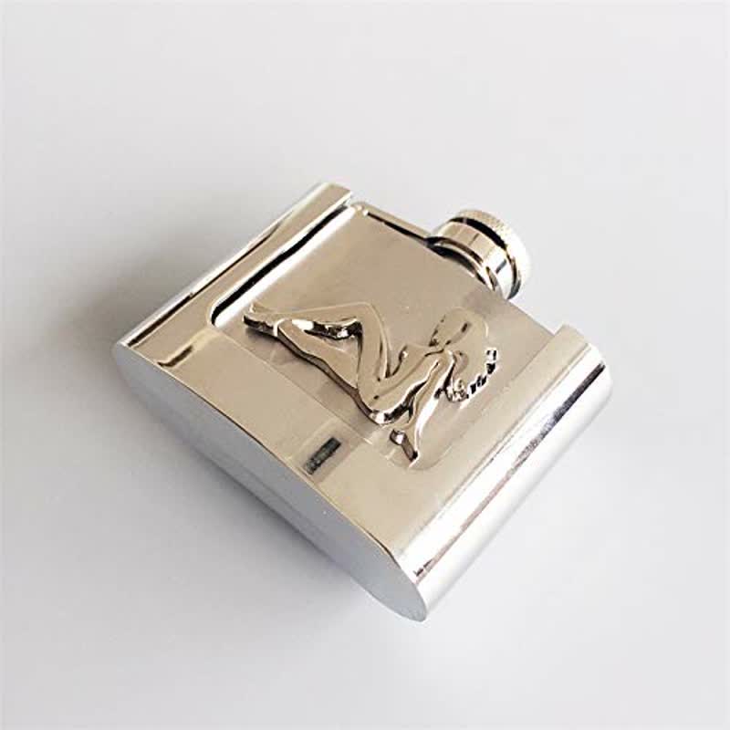 Men's DIY 2oz. Lady's Profile Leather Belt with Hidden Flask - image 2