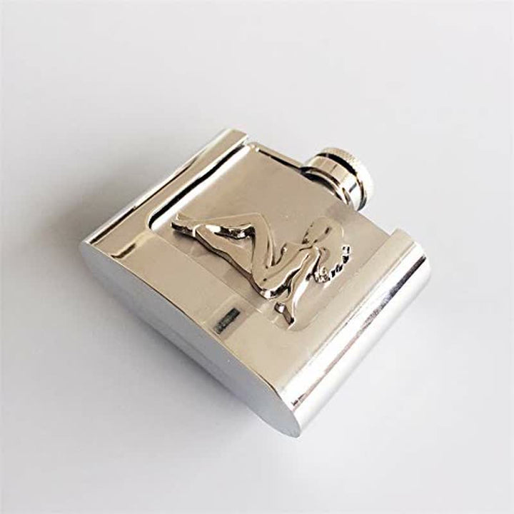 Men's DIY 2oz. Lady's Profile Leather Belt with Hidden Flask - image 2