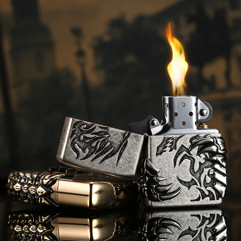 Dragon Claw Relief Refillable Kerosene Lighter - image 1