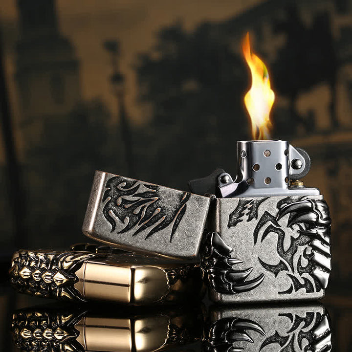Dragon Claw Relief Refillable Kerosene Lighter - image 1