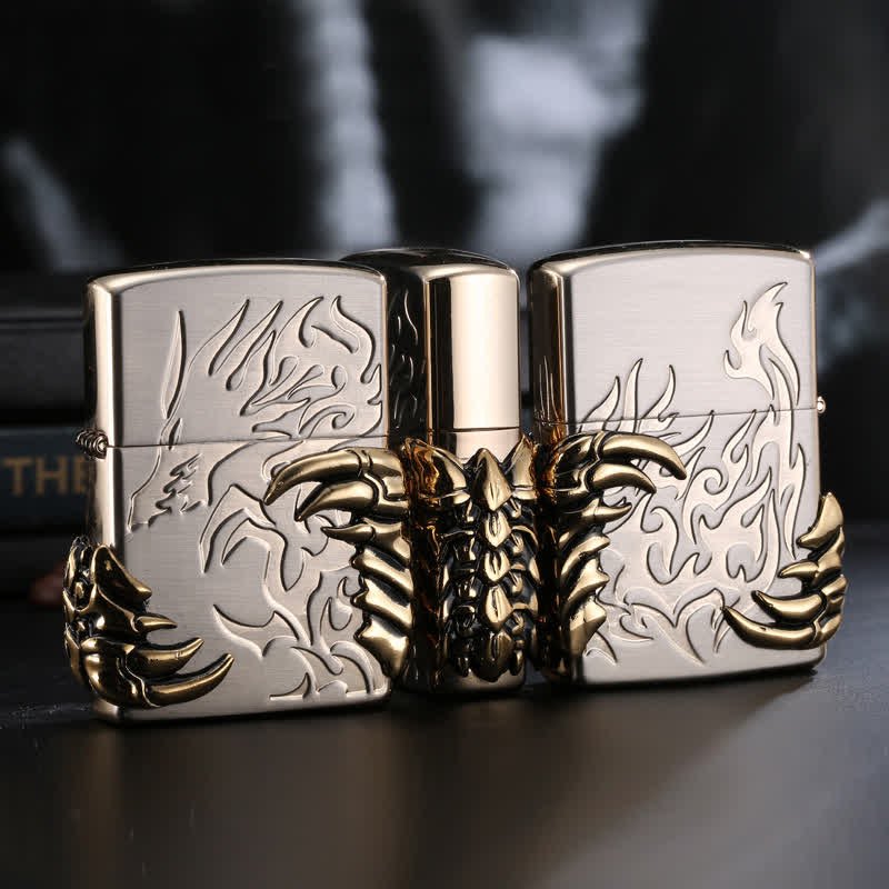 Dragon Claw Relief Refillable Kerosene Lighter - image 0