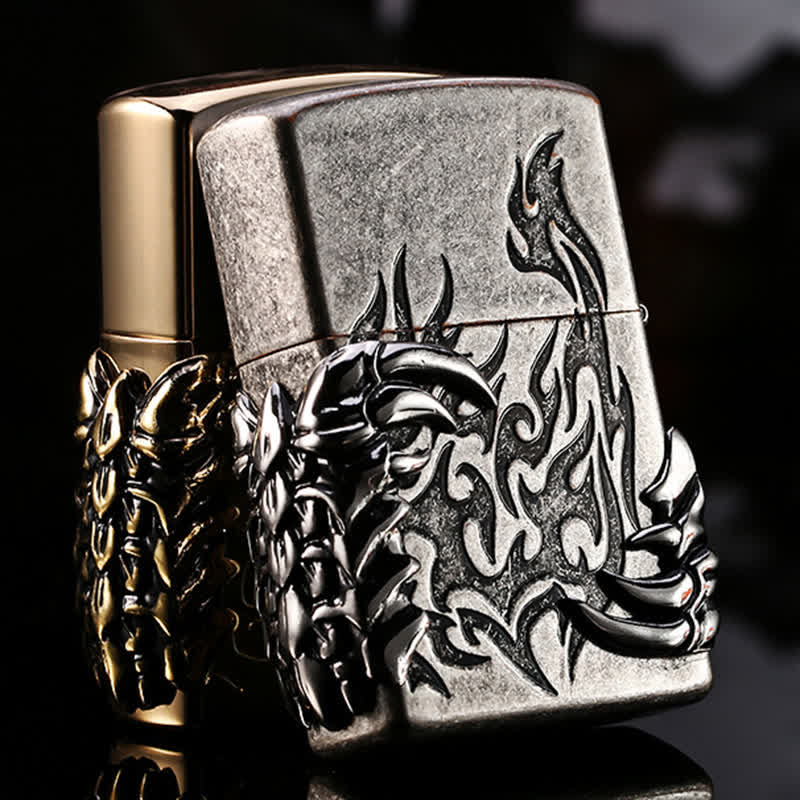 Dragon Claw Relief Refillable Kerosene Lighter - image 4