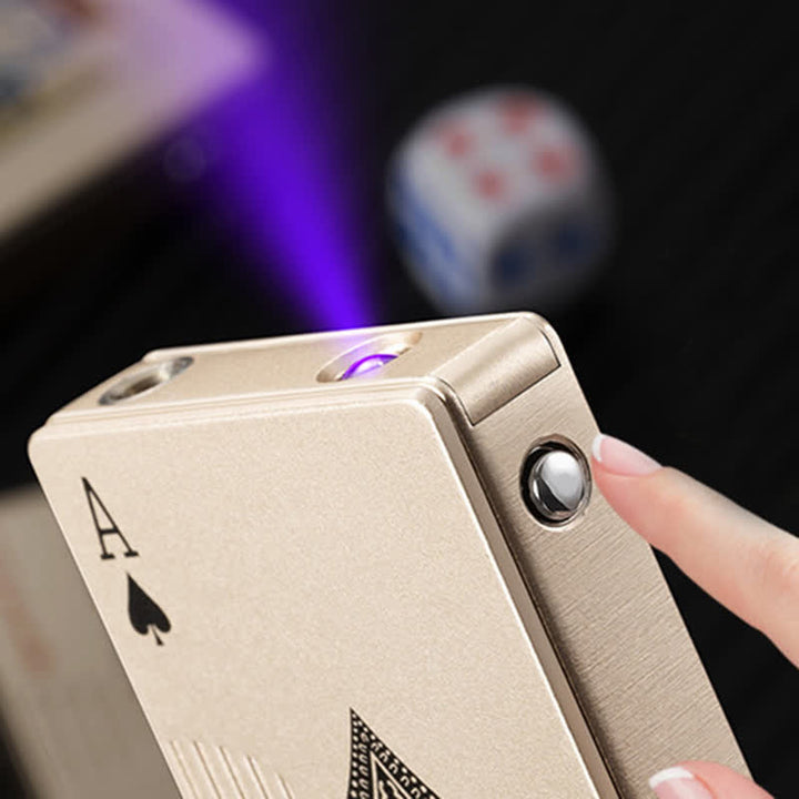 Poker Cards Personalized Custom Back Refillable Butane Lighter - image 10