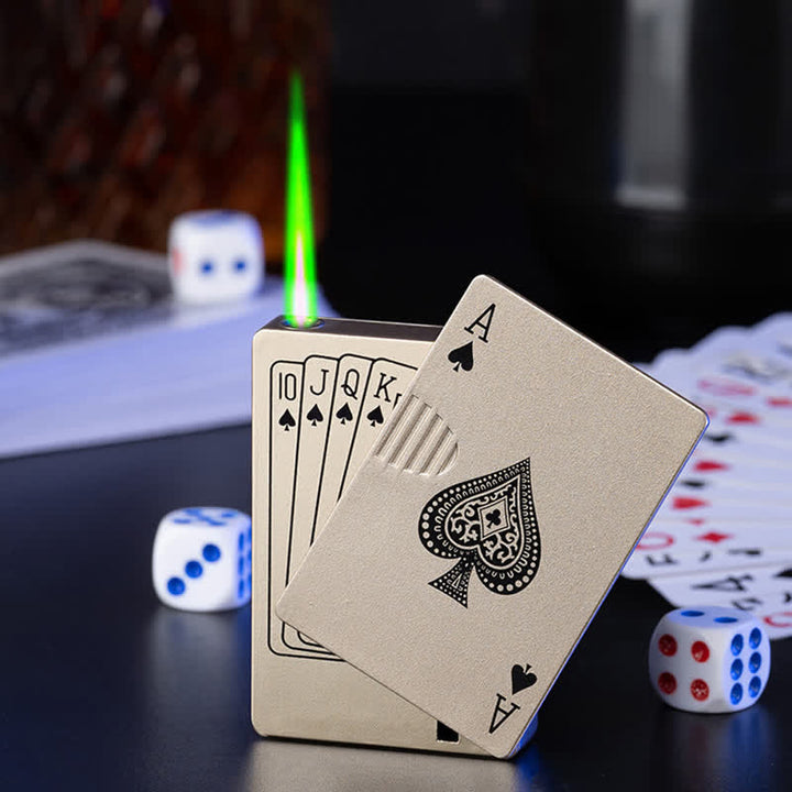 Poker Cards Personalized Custom Back Refillable Butane Lighter - image 9