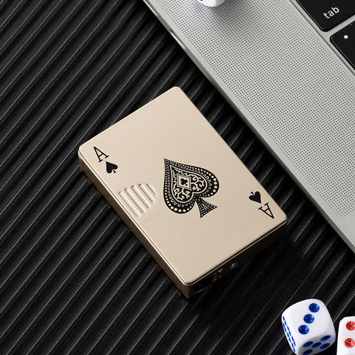 Poker Cards Personalized Custom Back Refillable Butane Lighter - image 8