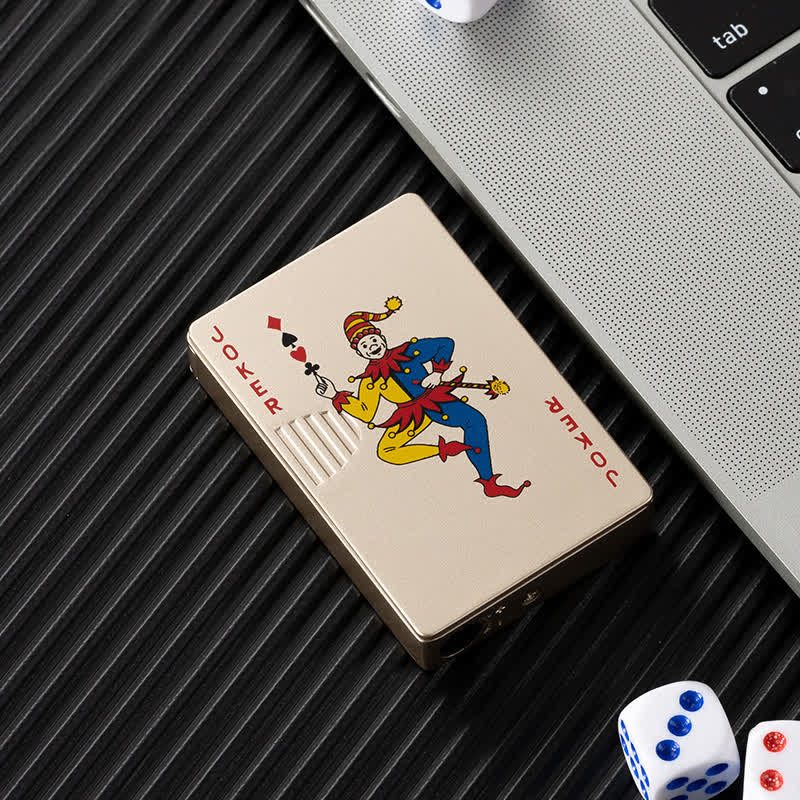 Poker Cards Personalized Custom Back Refillable Butane Lighter - Joker - No Personalization - image 33