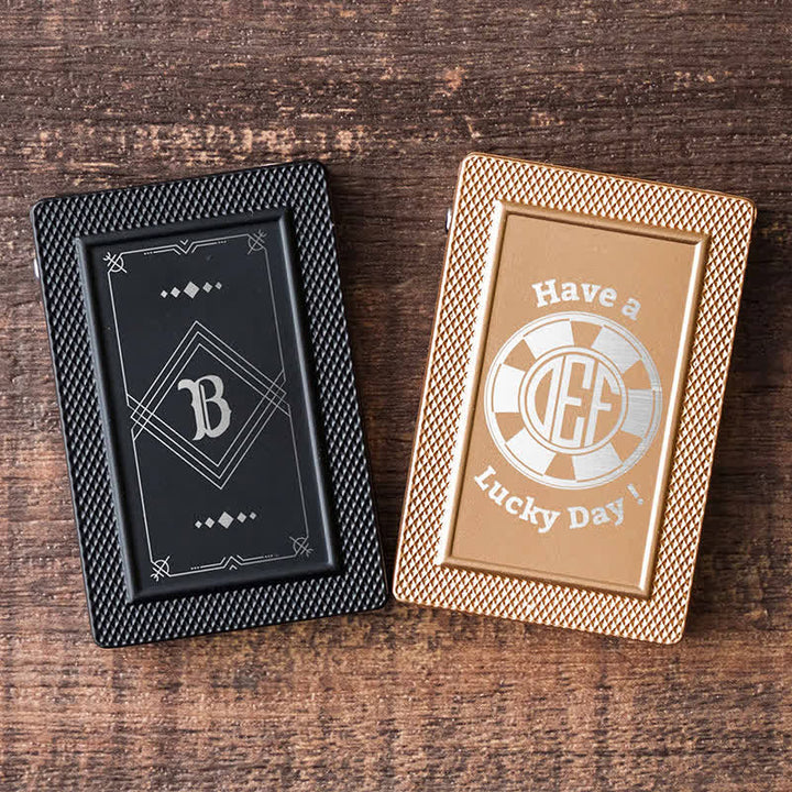 Poker Cards Personalized Custom Back Refillable Butane Lighter - image 3