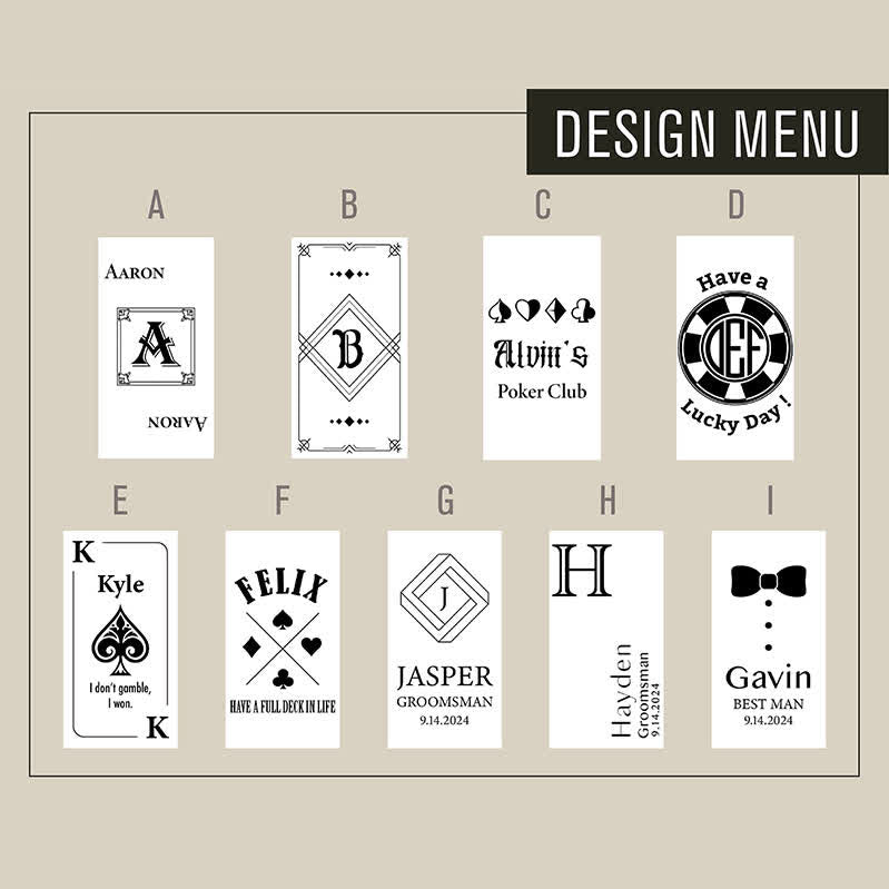 Poker Cards Personalized Custom Back Refillable Butane Lighter - image 2