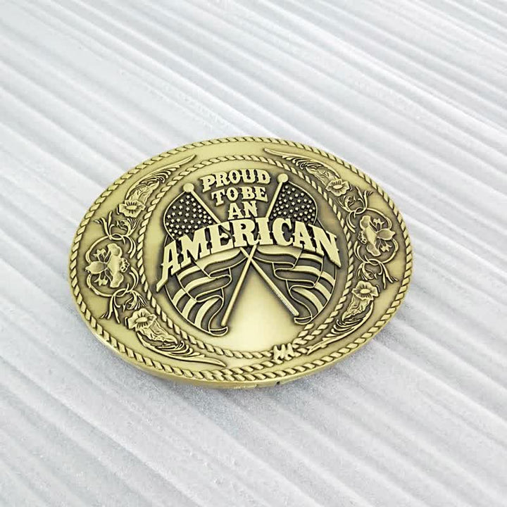 Men's DIY Dual American Flags Creative Beer Holder Buckle Leather Belt - Antique Bronze - Without Belt - Without Belt - image 13