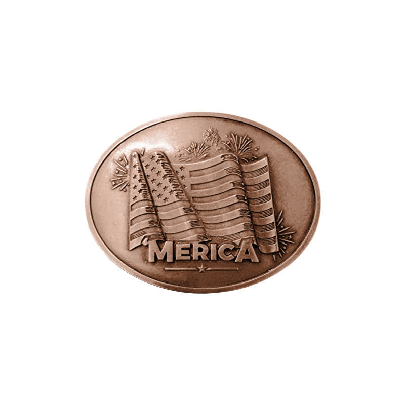 Men's DIY Merica Pride Flag Creative Beer Holder Buckle Leather Belt - Antique Copper - Without Belt - Without Belt - image 19