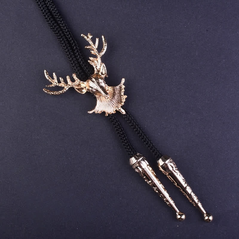 Deer DIY Hidden Knife Belt Buckle Bolo Tie Ghost Goat Ring Bundle Set - image 5