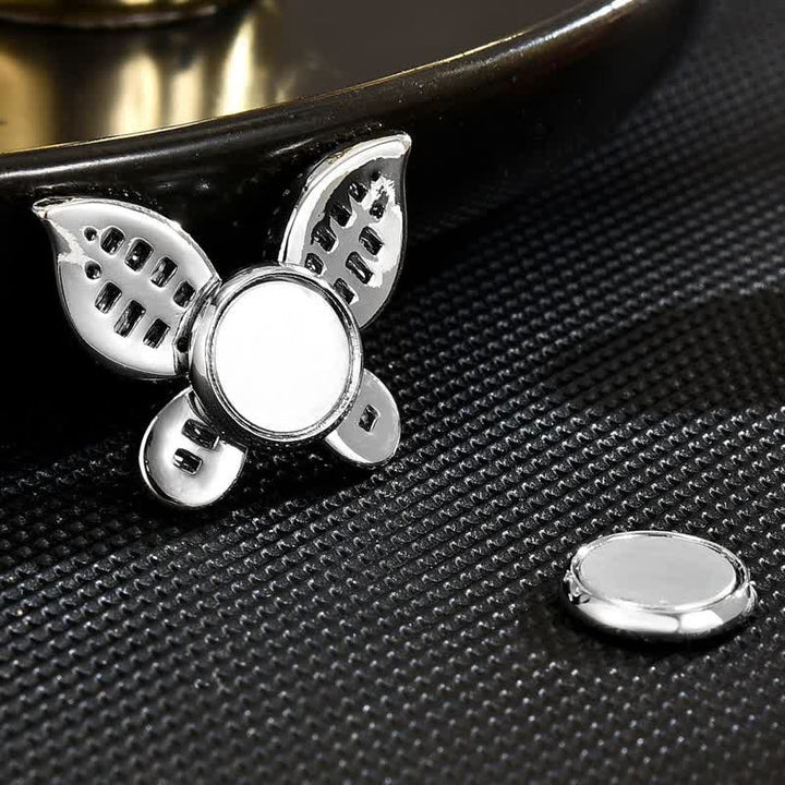Women's Sweet Ice Pink Butterfly Style Magnetic Brooch - image 3
