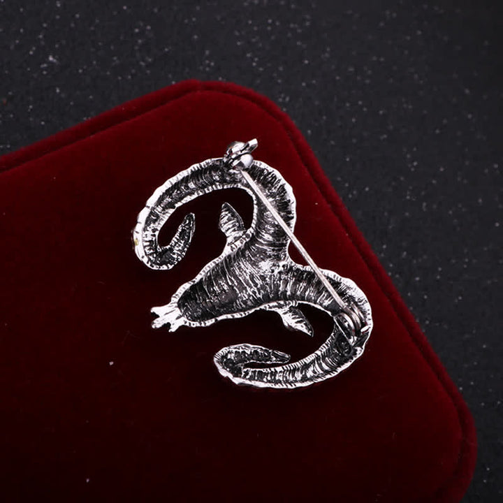 Men's Rams Head Animal Accessories Brooch - image 2